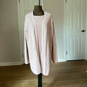J. Jill  Open Front Cardigan with t-shirt Size 2X